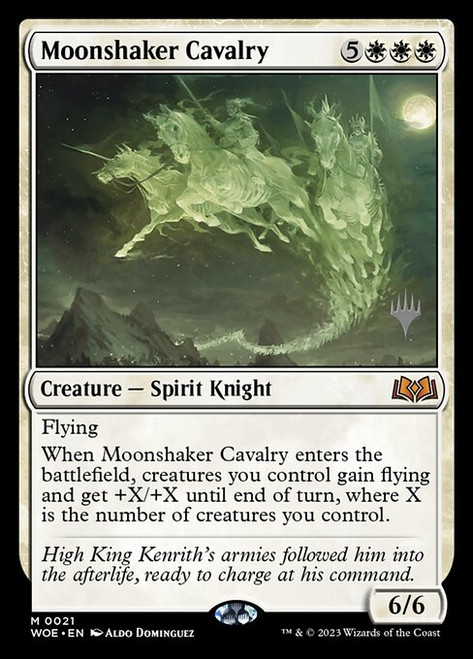Moonshaker Cavalry (PWOE) (Foil) (#21p)