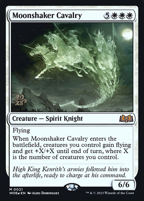 Moonshaker Cavalry (PWOE) (Foil) (#21s)