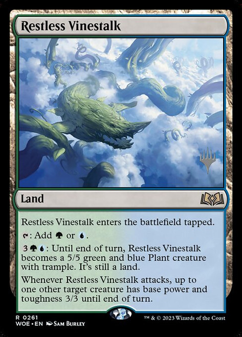 Restless Vinestalk (PWOE) (Foil) (#261p)