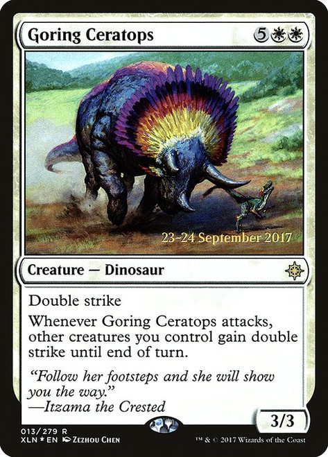 Goring Ceratops (PXLN) (Foil) (#13s)