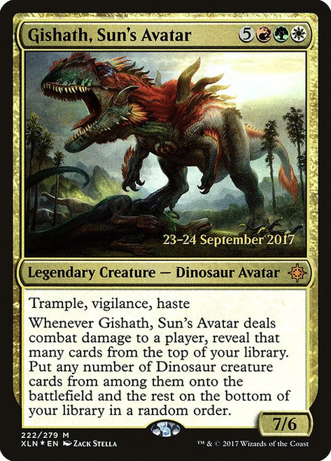 Gishath, Sun's Avatar (PXLN) (Foil) (#222s)