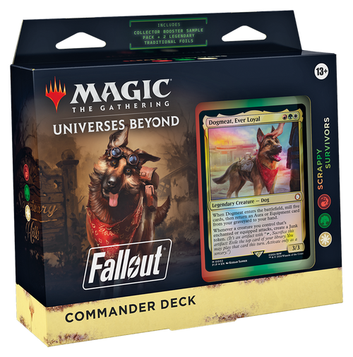 Universe Beyond: Fallout Commander Deck - Scrappy Survivors