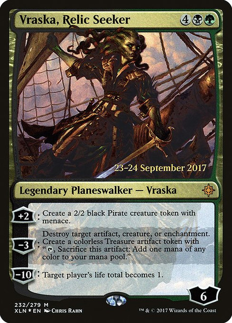 Vraska, Relic Seeker (PXLN) (Foil) (#232s)