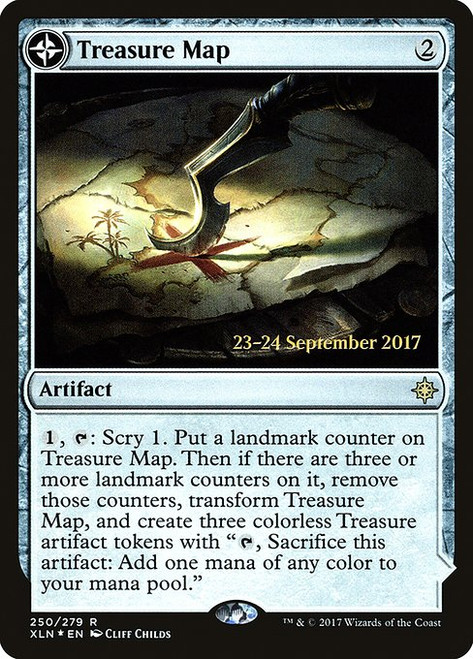 Treasure Map // Treasure Cove (PXLN) (Foil) (#250s)