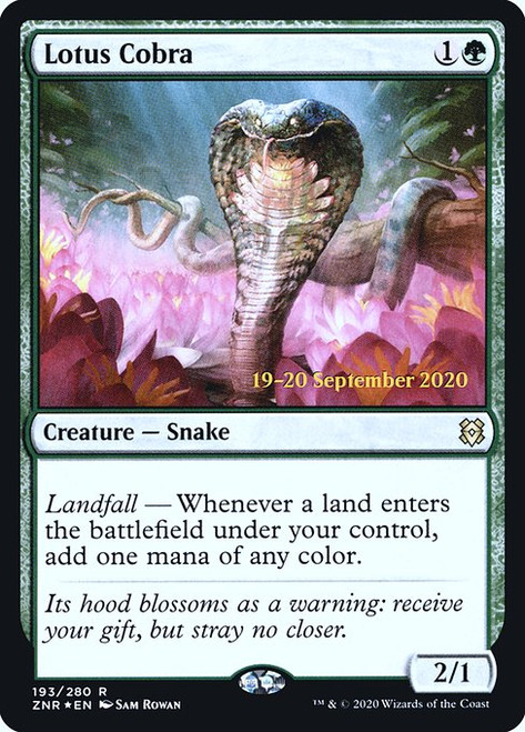 Lotus Cobra (PZNR) (Foil) (#193s)
