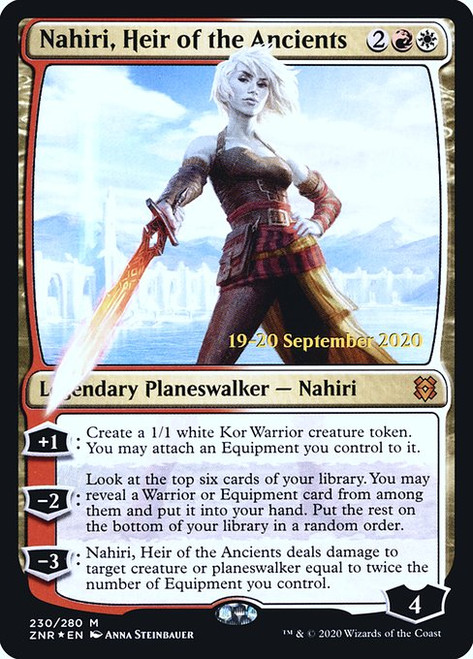 Nahiri, Heir of the Ancients (PZNR) (Foil) (#230s)