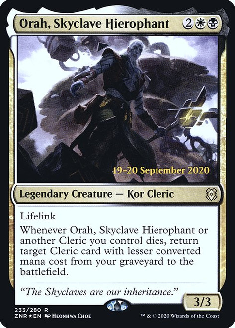 Orah, Skyclave Hierophant (PZNR) (Foil) (#233s)