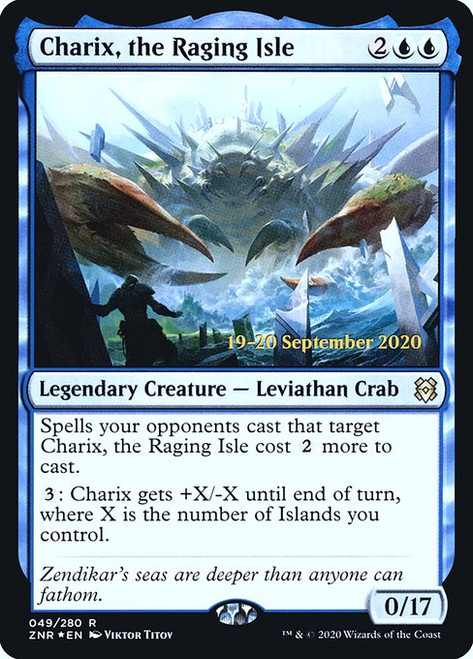 Charix, the Raging Isle (PZNR) (Foil) (#49s)