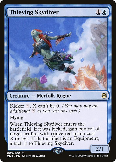 Thieving Skydiver (PZNR) (Foil) (#85p)