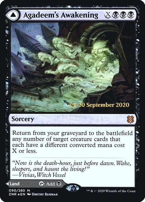 Agadeem's Awakening // Agadeem, the Undercrypt (PZNR) (Foil) (#90s)