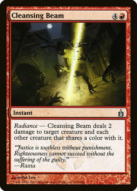 Cleansing Beam (RAV) (Foil) (#118)
