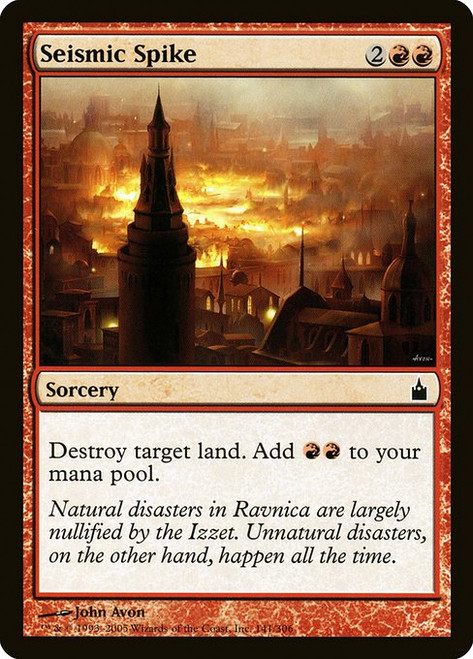 Seismic Spike (RAV) (Foil) (#141)