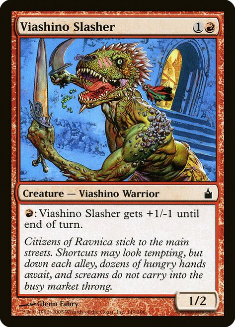 Viashino Slasher (RAV) (Foil) (#149)