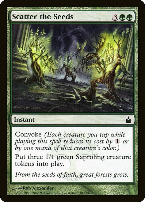 Scatter the Seeds (RAV) (Foil) (#181)