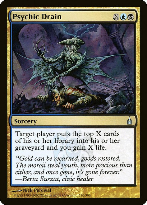 Psychic Drain (RAV) (Foil) (#220)