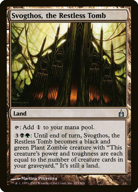 Svogthos, the Restless Tomb (RAV) (Foil) (#283)