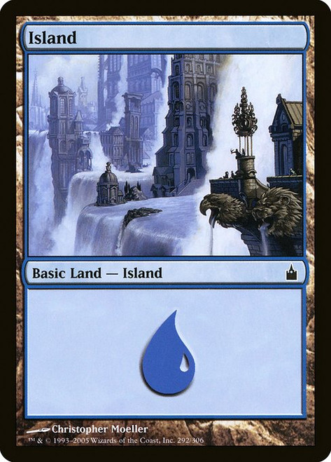 Island (RAV) (Foil) (#292)