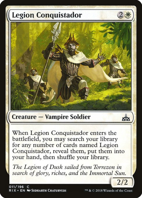 Legion Conquistador (RIX) (Foil) (#11)