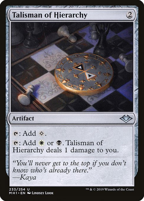 Talisman of Hierarchy (MH1) (#233)