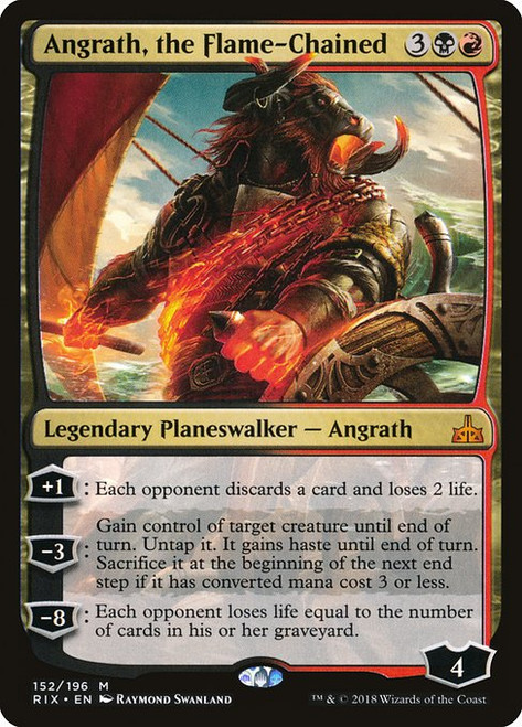 Angrath, the Flame-Chained (RIX) (Foil) (#152)