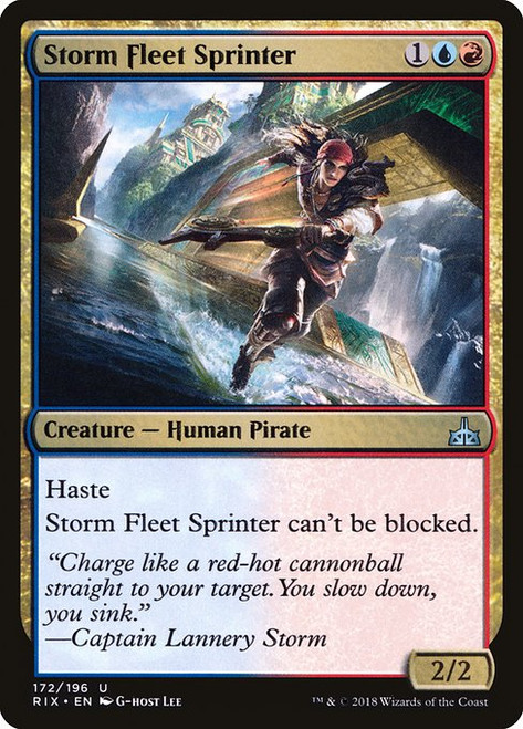 Storm Fleet Sprinter (RIX) (Foil) (#172)