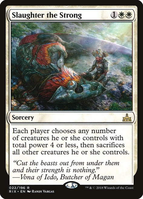 Slaughter the Strong (RIX) (#22)