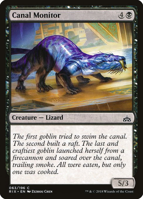 Canal Monitor (RIX) (Foil) (#63)