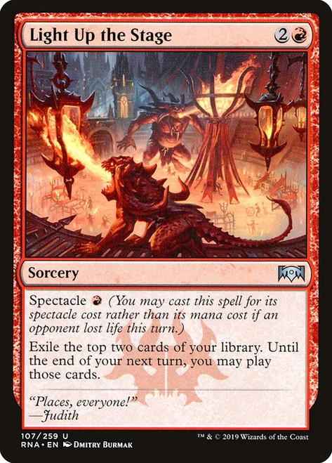 Light Up the Stage (RNA) (Foil) (#107)