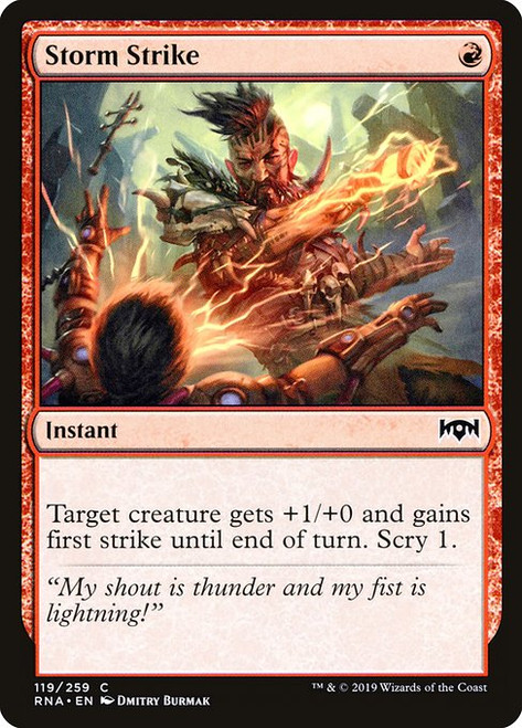 Storm Strike (RNA) (Foil) (#119)