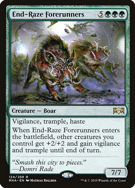 End-Raze Forerunners (RNA) (Foil) (#124)