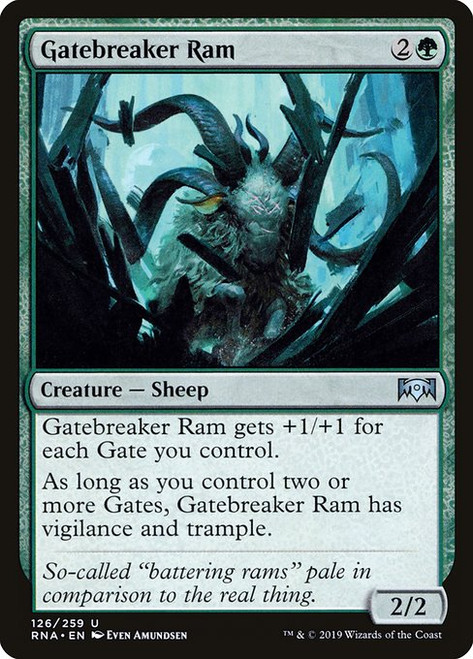 Gatebreaker Ram (RNA) (Foil) (#126)