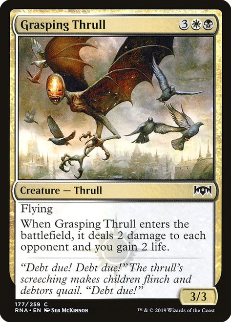 Grasping Thrull (RNA) (Foil) (#177)
