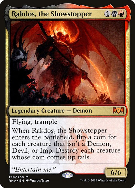 Rakdos, the Showstopper (RNA) (#199)