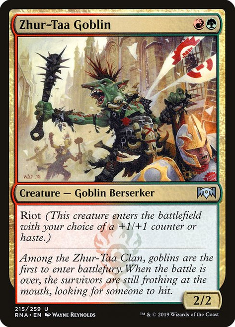 Zhur-Taa Goblin (RNA) (Foil) (#215)