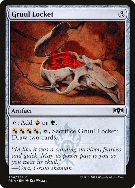 Gruul Locket (RNA) (Foil) (#234)