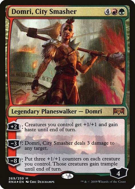 Domri, City Smasher (RNA) (Foil) (#269)