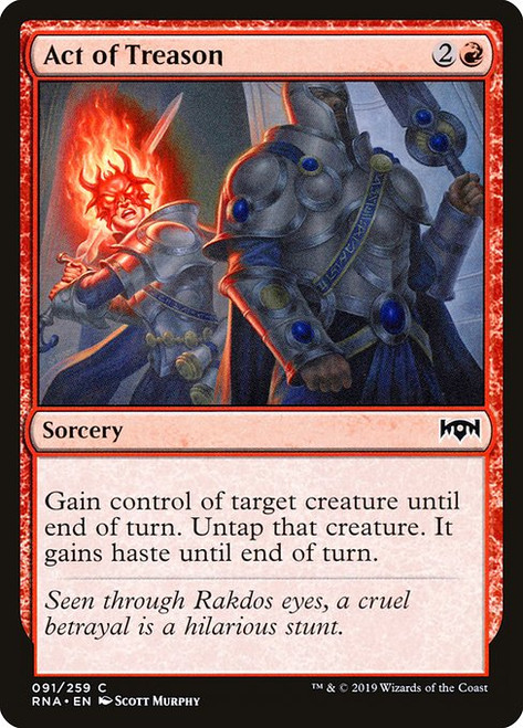 Act of Treason (RNA) (Foil) (#91)