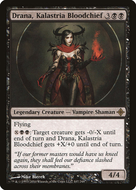 Drana, Kalastria Bloodchief (ROE) (Foil) (#107)