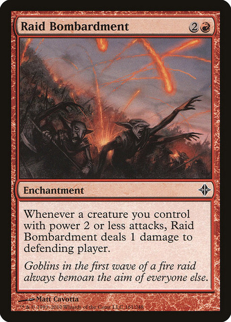 Raid Bombardment (ROE) (Foil) (#161)