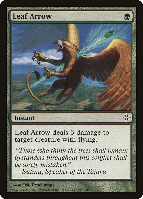 Leaf Arrow (ROE) (Foil) (#194)