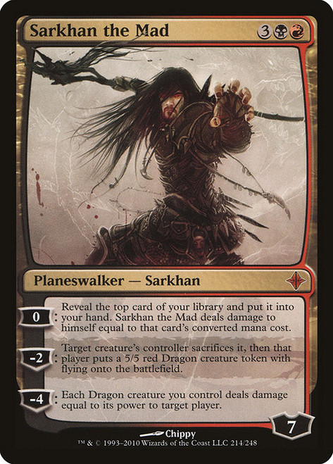 Sarkhan the Mad (ROE) (Foil) (#214)