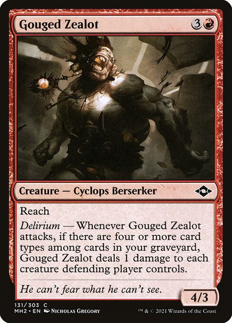 Gouged Zealot (MH2) (Foil) (#131)