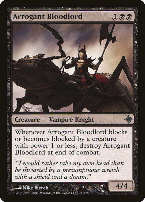 Arrogant Bloodlord (ROE) (Foil) (#94)