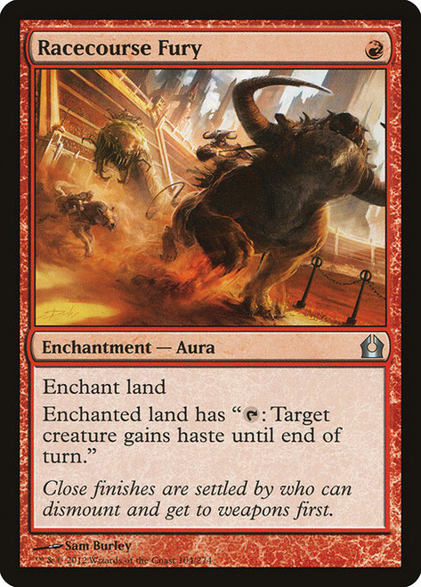 Racecourse Fury (RTR) (Foil) (#104)