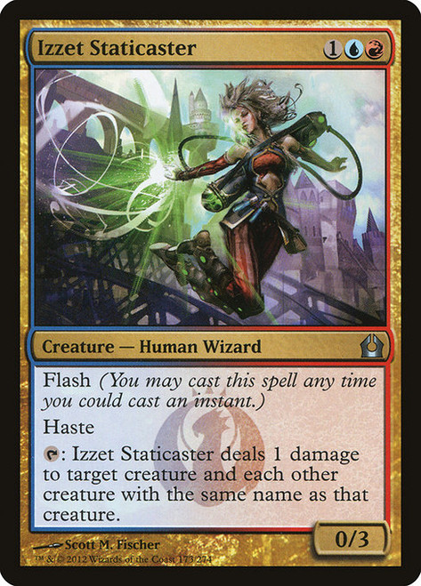 Izzet Staticaster (RTR) (Foil) (#173)