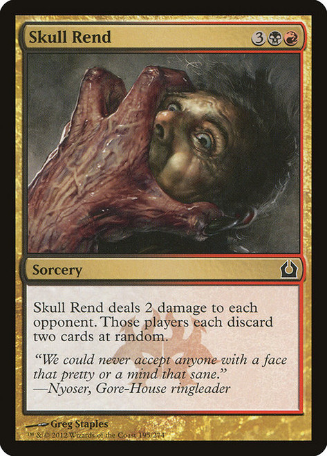 Skull Rend (RTR) (Foil) (#195)