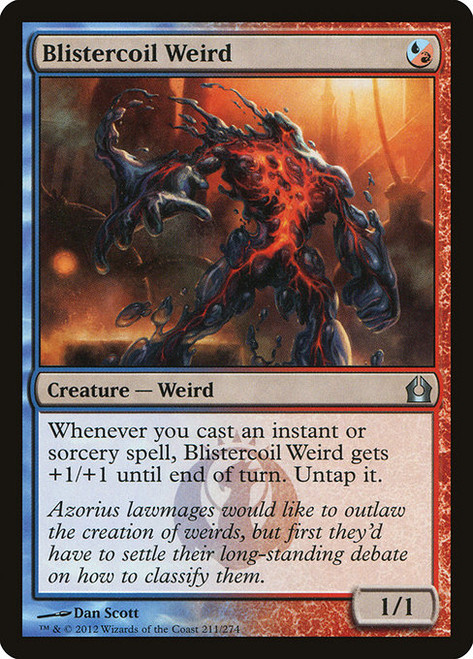 Blistercoil Weird (RTR) (Foil) (#211)