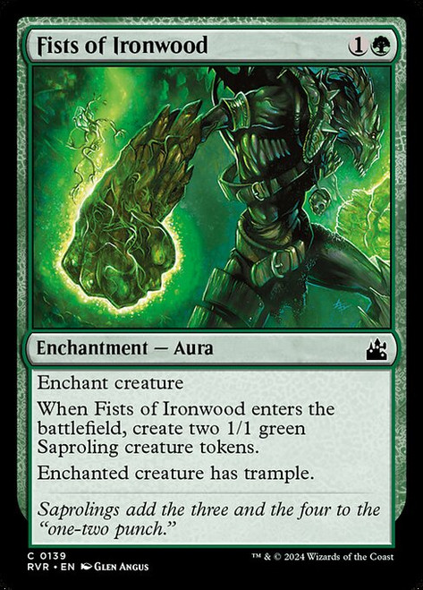 Fists of Ironwood (RVR) (Foil) (#139)
