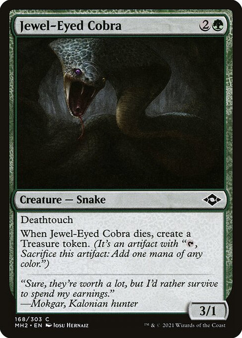Jewel-Eyed Cobra (MH2) (Foil) (#168)