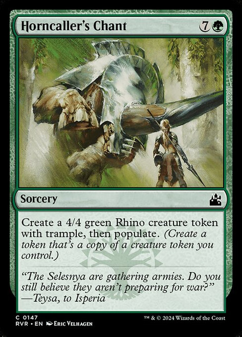 Horncaller's Chant (RVR) (Foil) (#147)